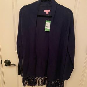 Lilly Pulitzer Navy cardigan